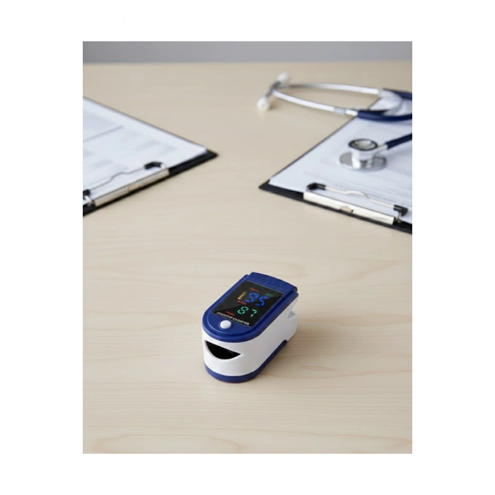 Kolay Kullanımlı Parmak Tipi Pulse Oksimetre Ev Tipi Kullanım