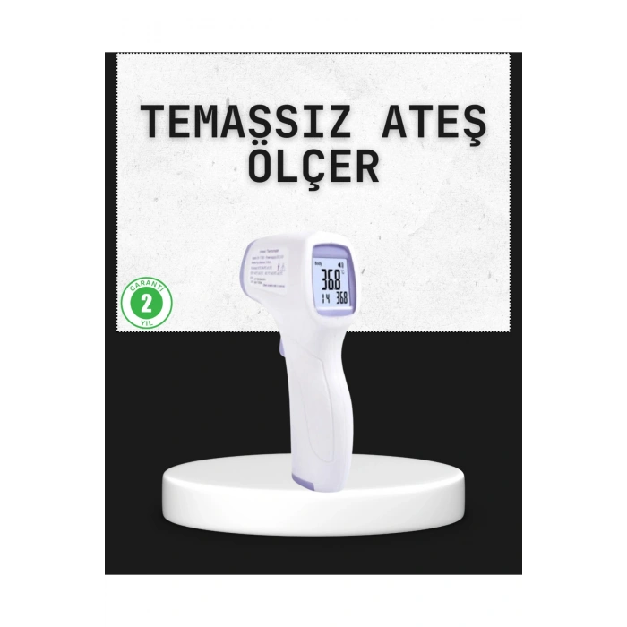 Temassız Termometre Hızlı Ölçüm Güvenli Dijital Ateş Ölçer