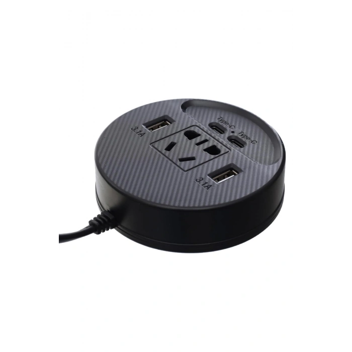 Araç İçi Power Inverter Çoklu USB Girişli Hızlı ve Güvenli Şarj