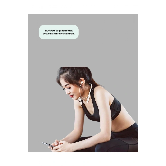 Spor ve Günlük Kullanım İçin 100 Saatlik Kablosuz Kulaklık