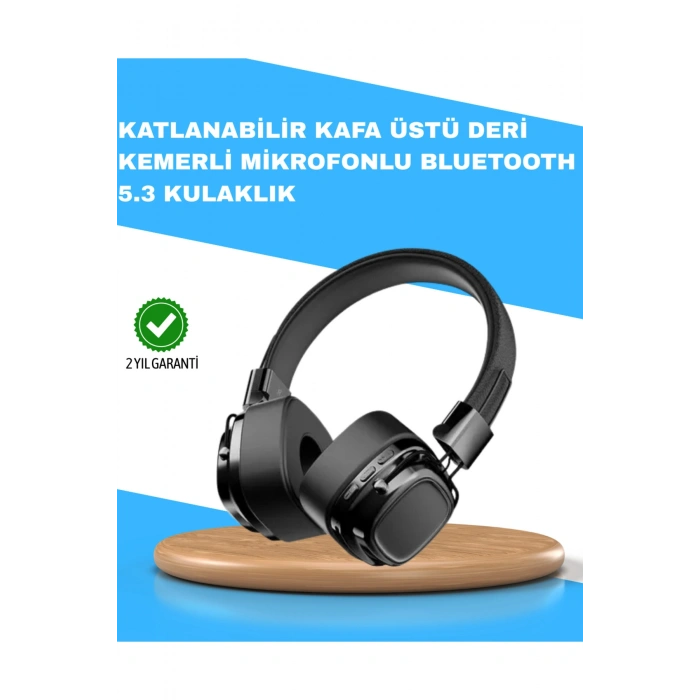 Katlanabilir Tasarımlı Taşınabilir Kablosuz Müzik Kulaklığı