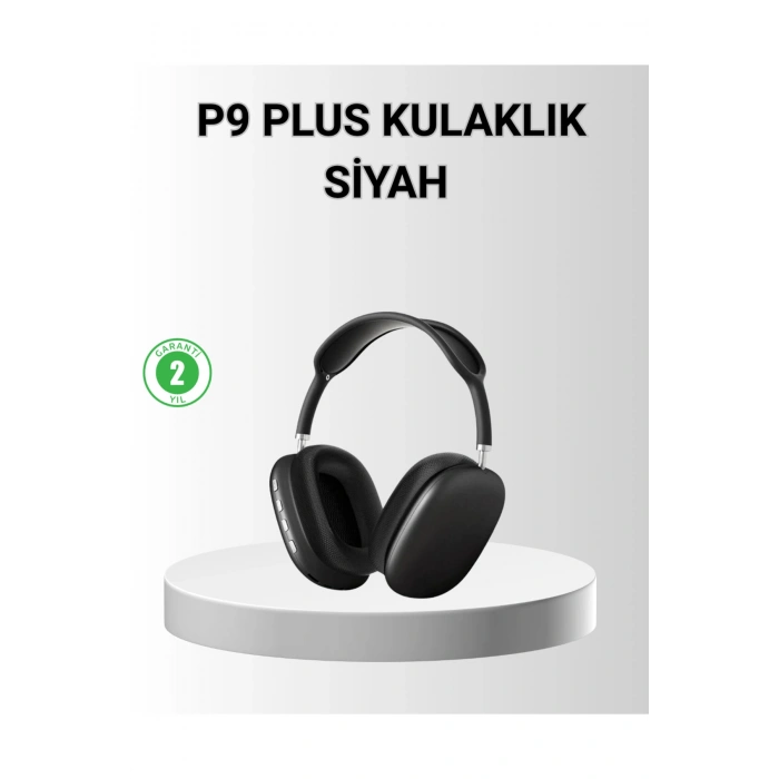 P9 Pro Plus Bluetooth Kulak Üstü Kulaklık – H1 Çipli, Aktif Gürültü Engelleme, Uzamsal Ses Desteği