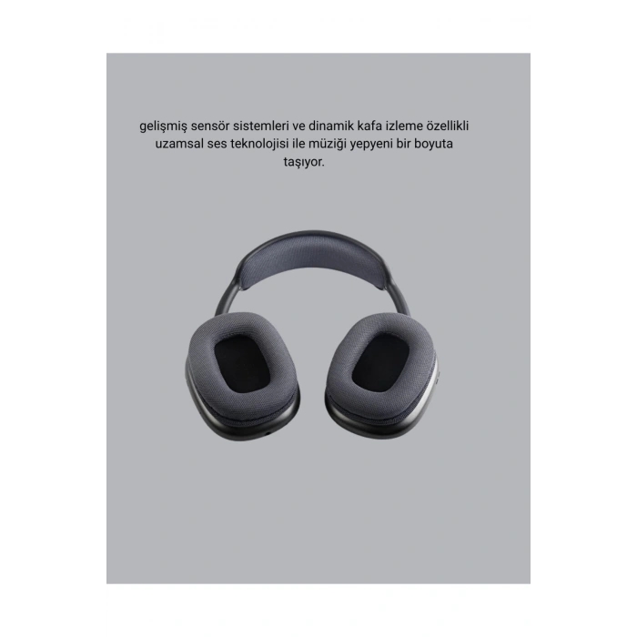 P9 Pro Plus Bluetooth Kulak Üstü Kulaklık – H1 Çipli, Aktif Gürültü Engelleme, Uzamsal Ses Desteği