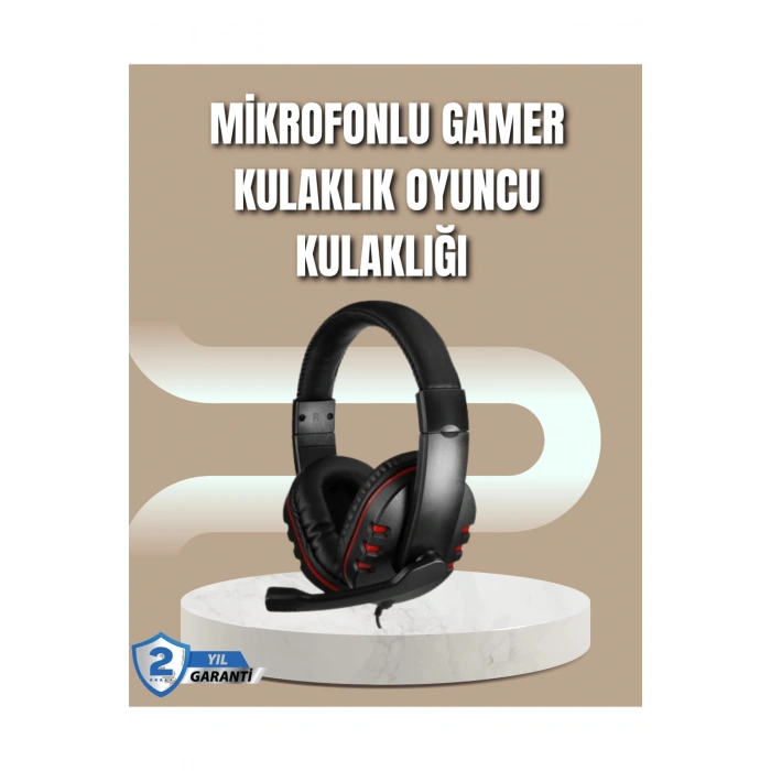 Mikrofonlu Oyun Kulaklığı – Mavi Işıklı, Uzun Süre Konforlu Kullanım