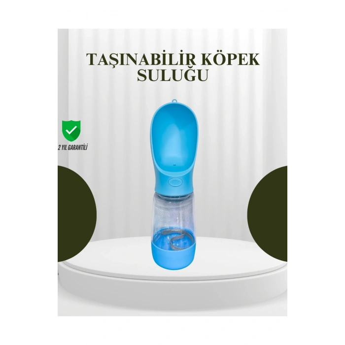 Gıda Sınıfı Malzemeli Evcil Hayvan Su Şişesi BPA İçermez Tek Tuş Kontrol