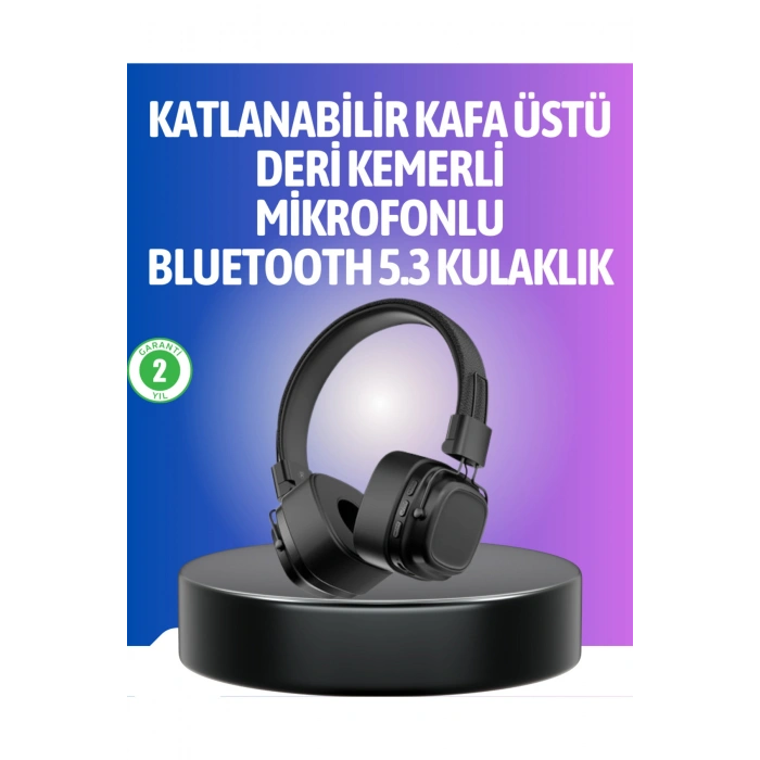 Uzun Süreli Rahat Kullanım İçin Kablosuz Bluetooth Kulaklık