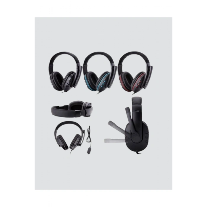 Stereo Mikrofonlu Kablolu Oyun Kulaklığı – Konforlu ve Net Ses İletimi