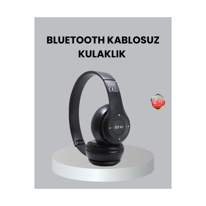 Suya ve Tere Dayanıklı Bluetooth Kulaklık – Şık, Ergonomik ve Dayanıklı