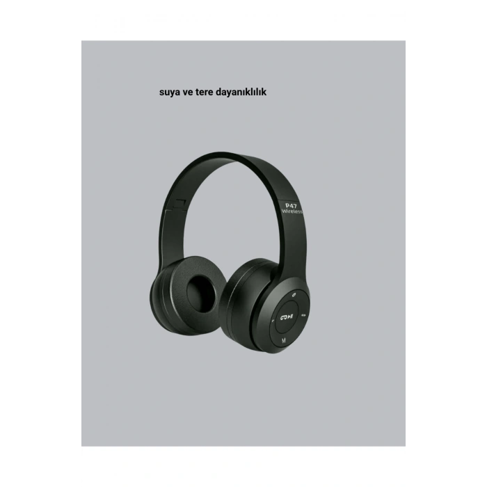 Suya ve Tere Dayanıklı Bluetooth Kulaklık – Şık, Ergonomik ve Dayanıklı