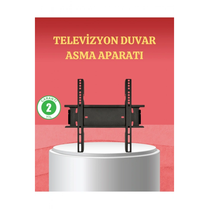 32-42 İnç TV Askı Aparatı Kolay Kurulum Düz ve Kompakt Tasarım