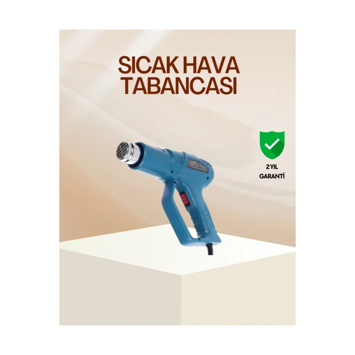 Endüstriyel 2000W Isı Tabancası Plastik Boru Lehim Boya Çıkarma