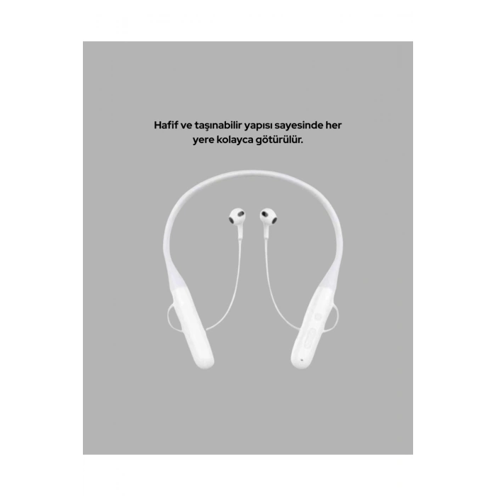 Uzun Süre Dayanıklı Manyetik Başlıklı Bluetooth Kulaklık