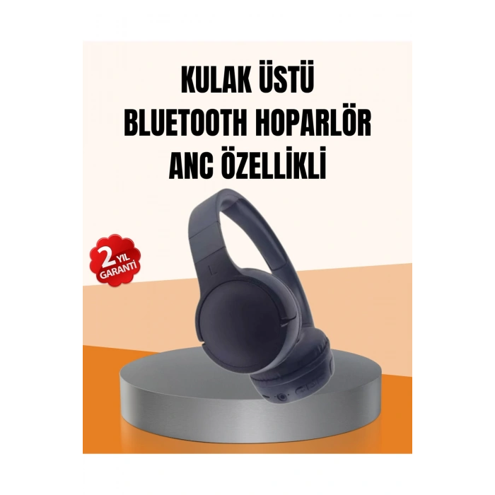 Ayarlanabilir Baş Bantlı Kablosuz Kulak Üstü Kulaklık