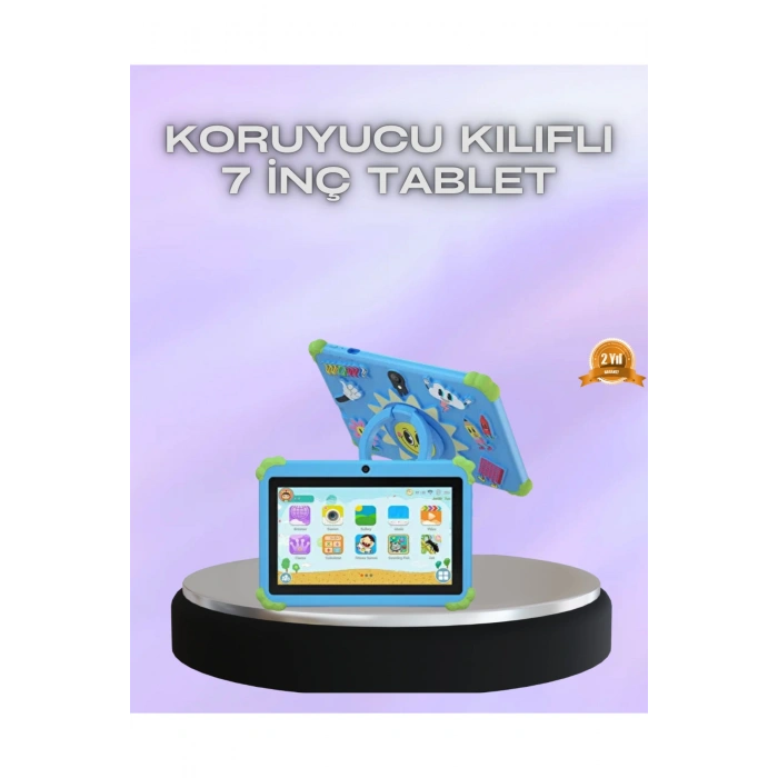 Taşınabilir 7 İnç Tablet Göz Koruyucu Ekran ve Uzun Pil Ömrü