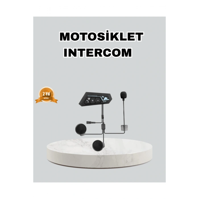 Motosiklet Kaskı İçin Bluetooth Kulaklık – Kablosuz, Mikrofonlu, Gürültü Azaltmalı BT22