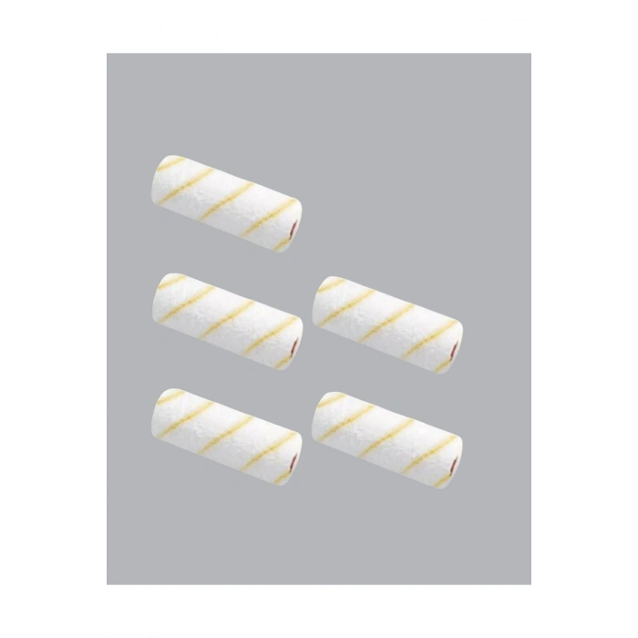 5’li Detay Boya Rulo Takımı Pürüzsüz Yüzey İçin İdeal