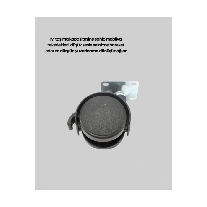 Kilitli 4 cm Evrensel Tekerlek Ayak Tek Adet