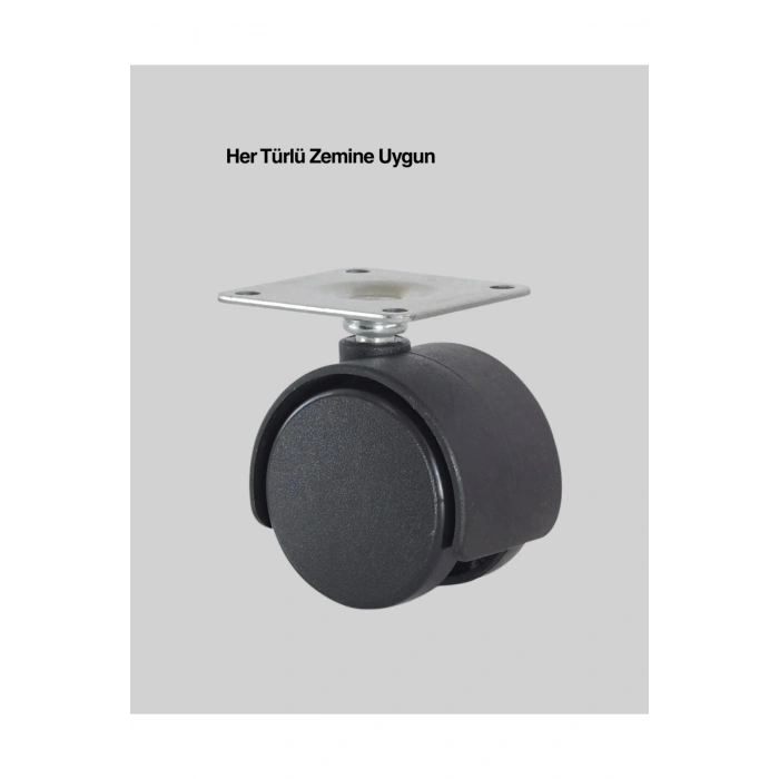 Masa ve Sehpa İçin 6 cm Kilitsiz Ayak Tekli