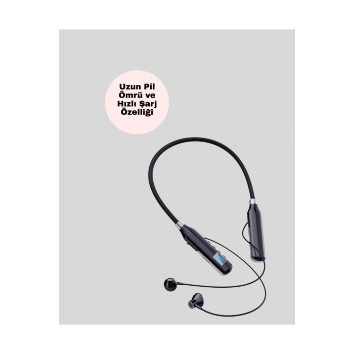 Suya Dayanıklı Manyetik Spor ve Günlük Kullanım Kulaklığı