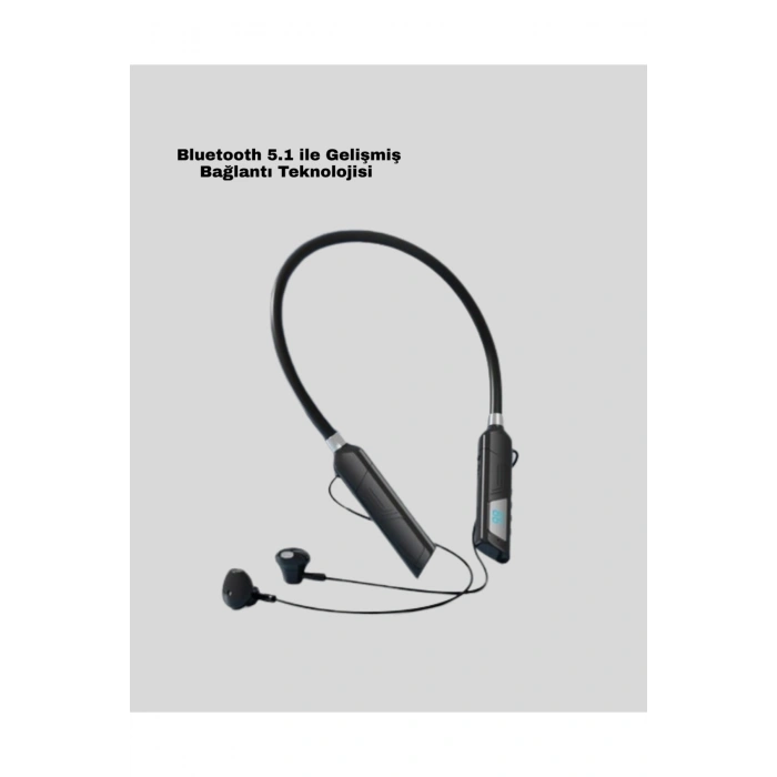 Suya Dayanıklı Manyetik Spor ve Günlük Kullanım Kulaklığı