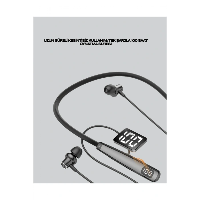 Y12 Uyumlu Spor Bluetooth Kulaklık – Uzun Pil Ömrü, Manyetik Kulaklık Başlığı