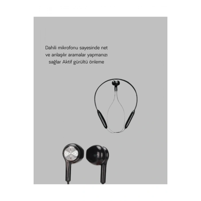 Bluetooth 5.0 ANC Kulaklık – Dokunmatik Kontrol, Kristal Netliğinde Mikrofonlu