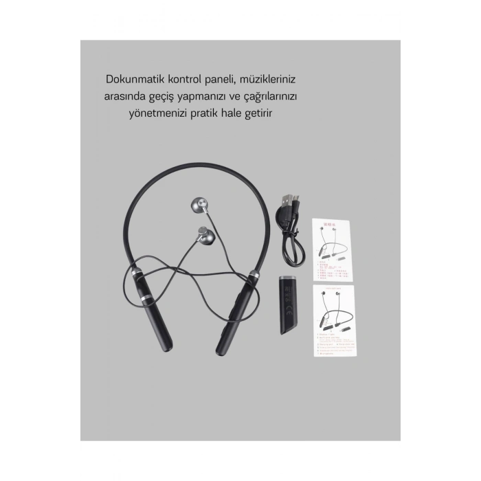 ANC Özellikli Kablosuz Bluetooth Kulaklık – Gürültü Engelleme, Eller Serbest Arama