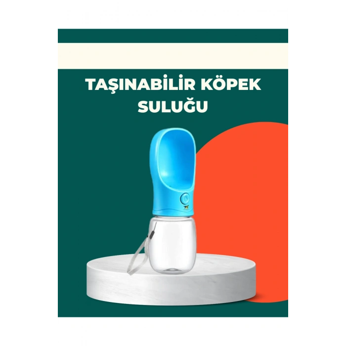 Sızdırma Önleyici Silikon Halkalı Pet Su Dispenseri Gezi Seyahat İçin