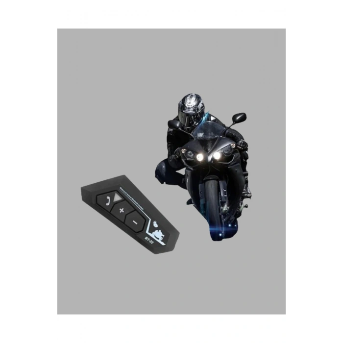 Motosiklet Sürüşleri İçin BT22 Kask Bluetooth Kulaklık Mikrofonlu