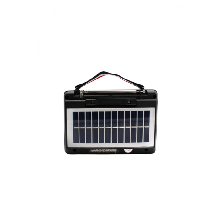 KTF-1428 Nostaljik Solar Enerjili Bluetooth Speaker – Radyo, SD/USB MP3 Çalar, Güçlü Taşınabilir Hop