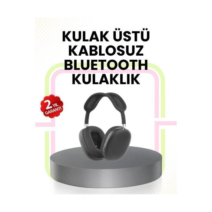 Gürültü Azaltmalı Bluetooth Kulaklık | 5 Saat Kesintisiz Müzik