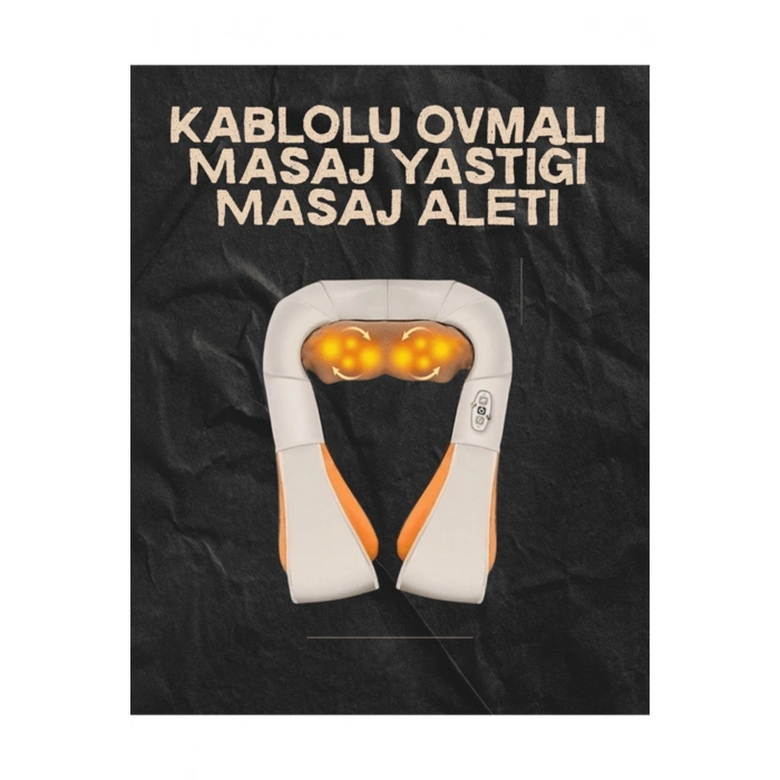 Ovmalı Isıtmalı Elektrikli Masaj Aleti – Boyun, Sırt, Bel, Omuz ve Bacak İçin Profesyonel Masaj Alet