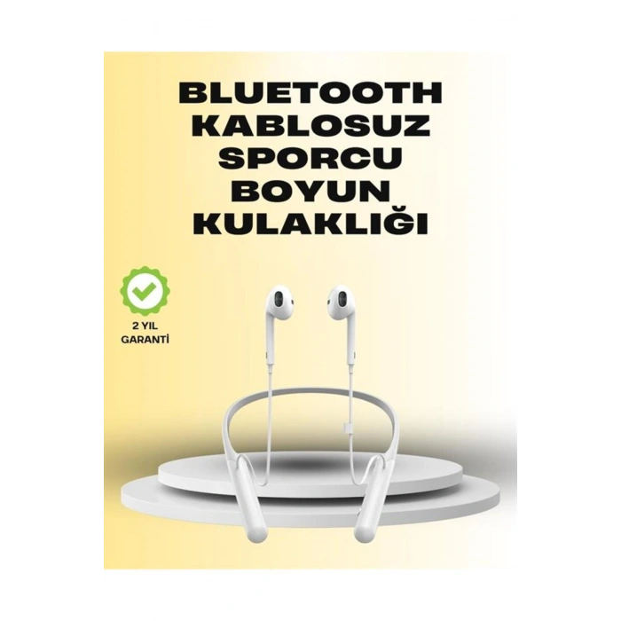 Yüksek Kapasiteli Pil Destekli Boyun Askılı Kulaklık – 100 Saat Dayanıklı