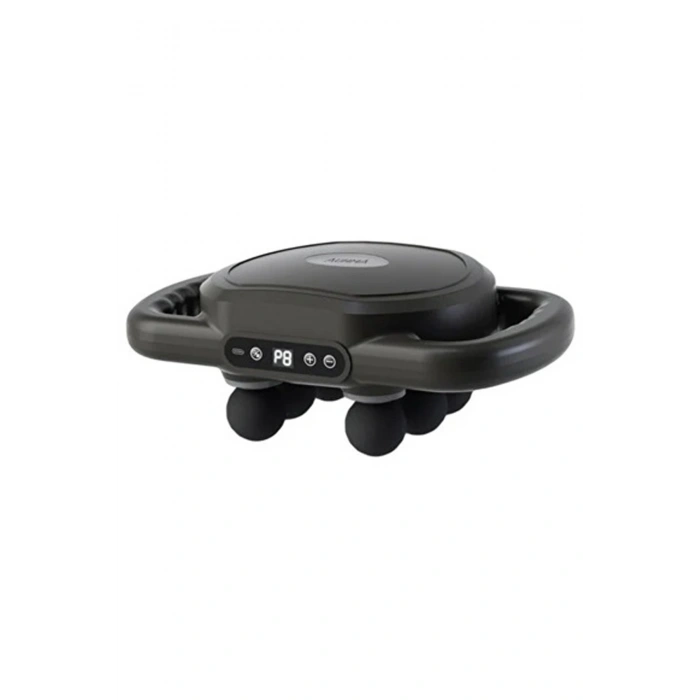 9 Kademeli Şarjlı Titreșimli Masaj Tabancası 6 Başlıklı / 25w 1800 Mah