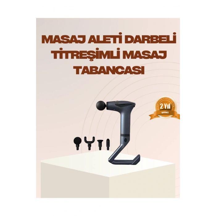 Şarjlı Taşınabilir 3in1 Titreşimli Masaj Aleti Esneme Bantlı