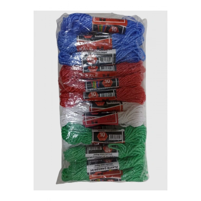 KALE Plastik Çamaşır ipi 10 Metre 24 Adet (5324)
