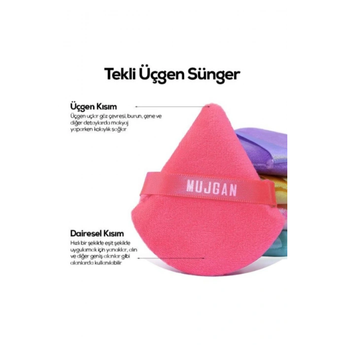Üçgen Makyaj Süngeri Puf