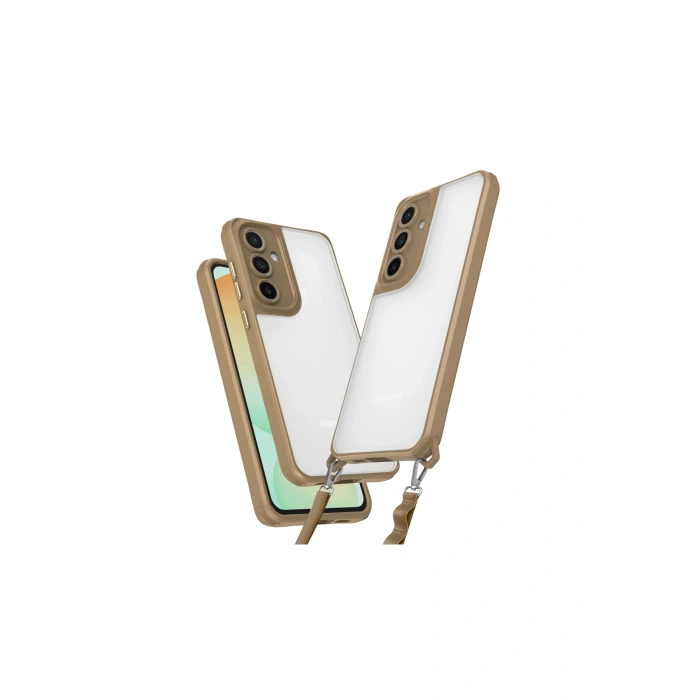Samsung Galaxy A15 4g Kılıf Penta Silikon Kılıf - Çöl Titanyum