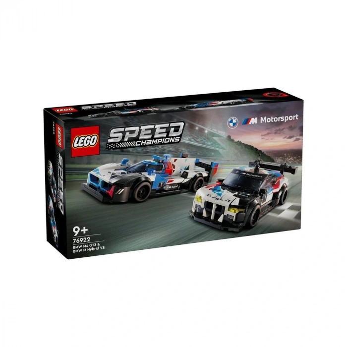 76922 Lego Speed Champ. BMW M4 GT3 ve BMW M Hybrid V8 Yarış Ar 676 parça +9 yaş