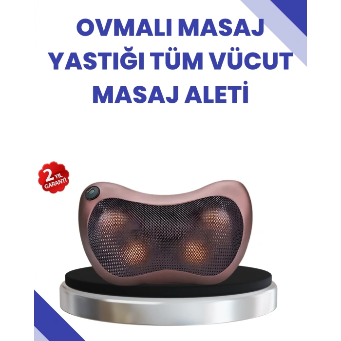 8 Toplu Derin Yoğurma Masaj Yastığı Ev Ve Araç Kullanımına Uygun