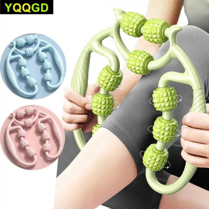 9 Tekerlekli Yoga Fitness Silindiri (Roller) (5324)