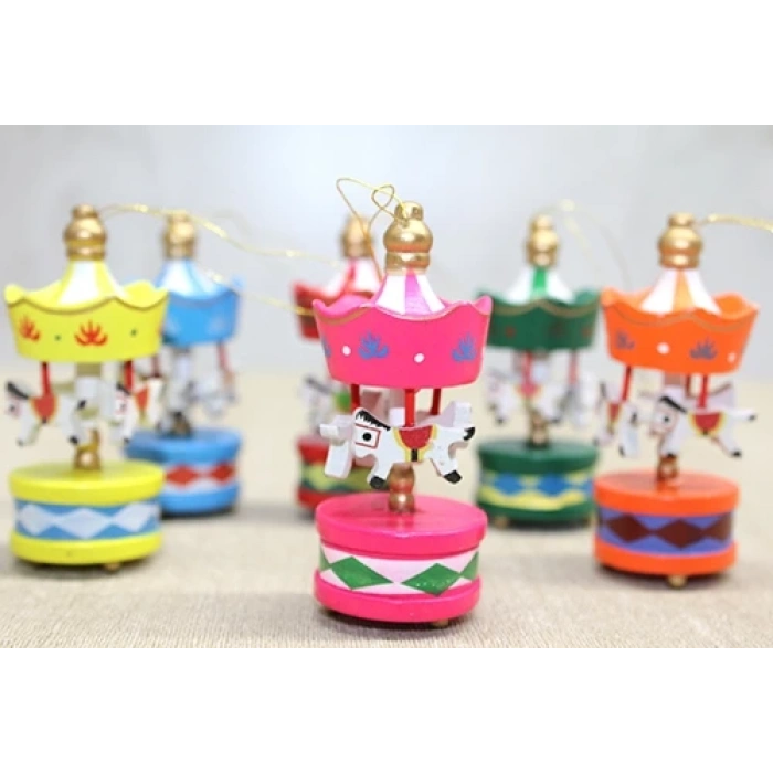 Ahşap 6lı Dekoratif Atlı Karınca Alk4394