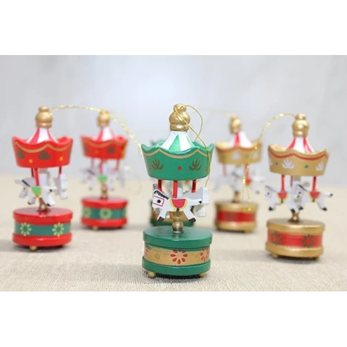 Ahşap 6lı Dekoratif Atlı Karınca Alk4395