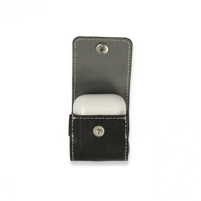 Airpods 2 (2.nesil) Askılı Kılıf - Siyah