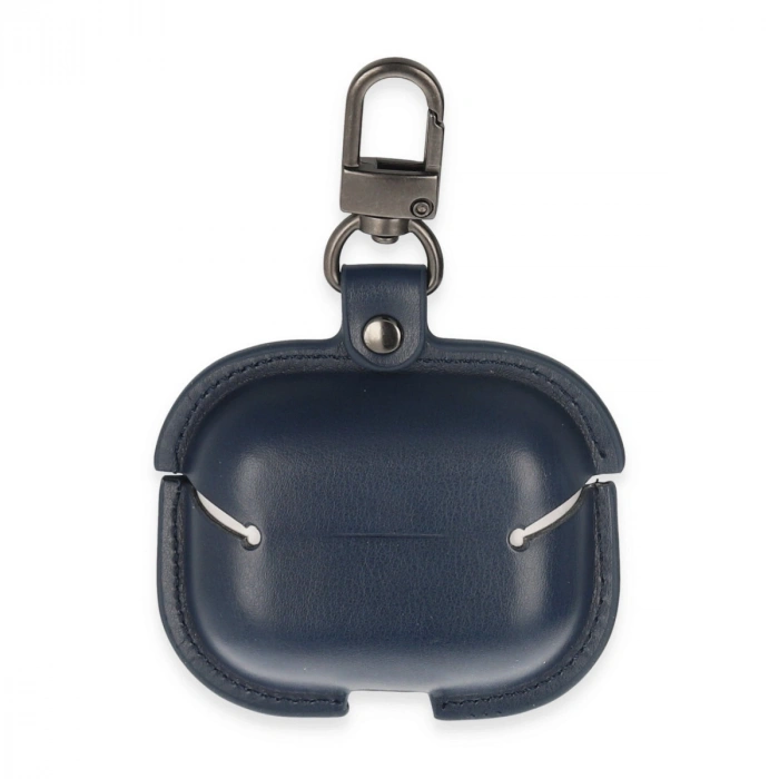 Airpods 3 (3.nesil) Çanta Deri Kılıf - Lacivert