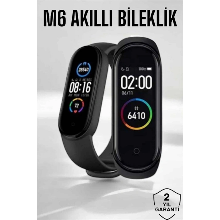 Akıllı Bileklik Su Geçirmez Bileklik, Uzun Pil Ömrü ve Hızlı Şarj Özelliği