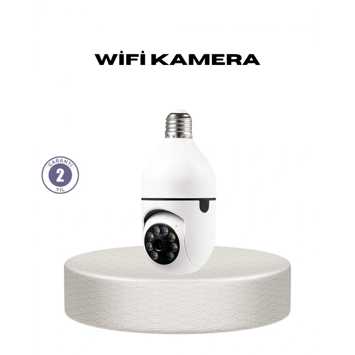 Akıllı Duy Kamera Uzaktan Kontrol Ve Geniş Görüş Açılı