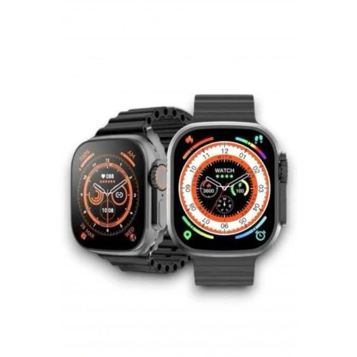 Akıllı Saat Kordon Hediyeli Güçlü Batarya Kapasiteli Titreşimli Bildirim Görme Unisex