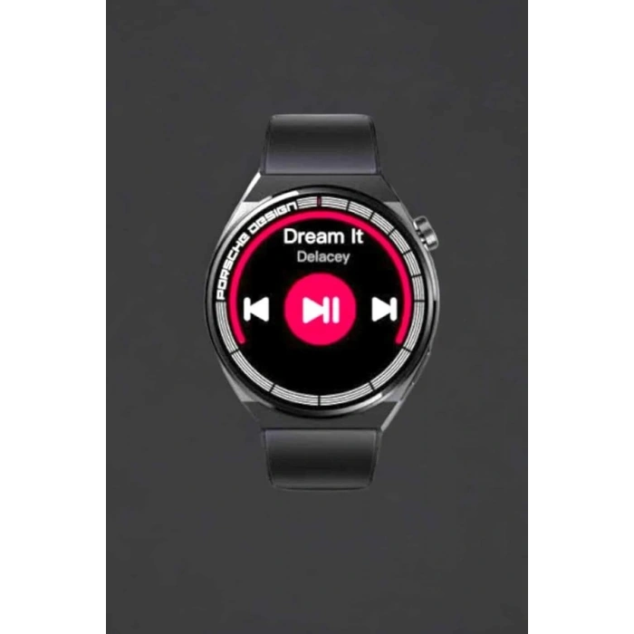 Akıllı Saat Nabız Sensörlü Bildirim Görebilen Spor Modları GPS Takibi