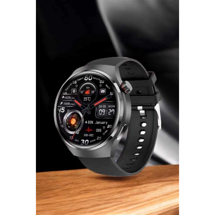 Akıllı Saat Nabız Sensörlü Bildirim Görebilen Spor Modları GPS Takibi